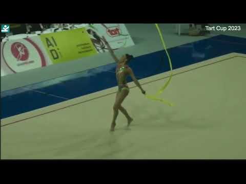 Pekova Lachezara BUL Ribbon FINAL Grand Prix BRNO 2023
