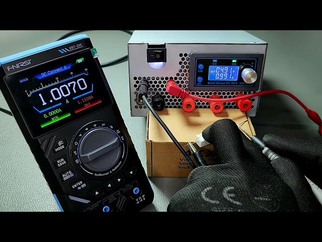 Vídeo relacionado con Fuente de alimentación conmutada DC (0-30V,0-10A) Ajustable, Fuente de alimentacion Laboratorio de 4 dígitos de Alta precisión, Fuente de alimentación Variable para Mesa de Laboratorio, Negro