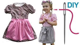 Dirndl nähen für Anfänger – DIY Trachtenkleid/Kleid mit Schürze "THERESA"