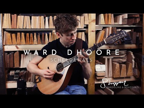 Ward Dhoore plays "Scheldewals" on Shippey "Axe" Octave Mandolin