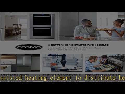 COSMO COS-EPGR486G 48 in. Slide-In Freestanding Double Gas Range with 6 Sealed Burner & Griddle Coo