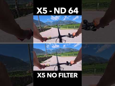 Insta360 X5 ND Filter Test #insta360x5 #insta360