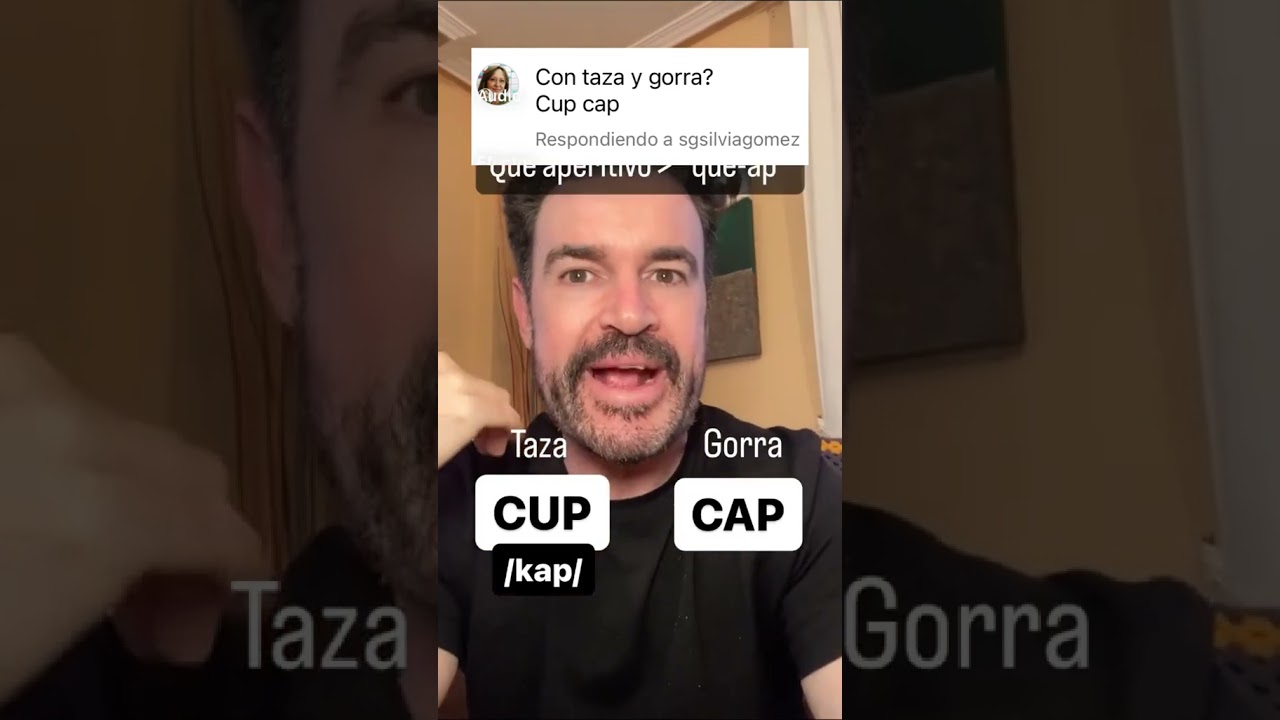 🍵 CUP vs CAP 🧢 ¿Cómo se pronuncian🚀 (2023)