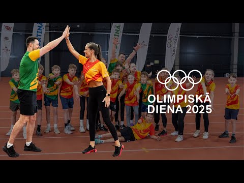 "Olimpiskā diena 2025": vingrojumu komplekss