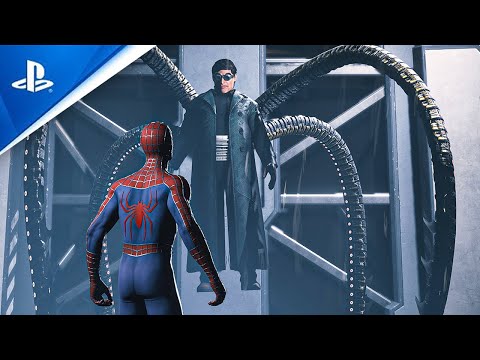 Spider-Man 2 Doctor Octopus A Boss Fight Mod | Spider man Remastered PC