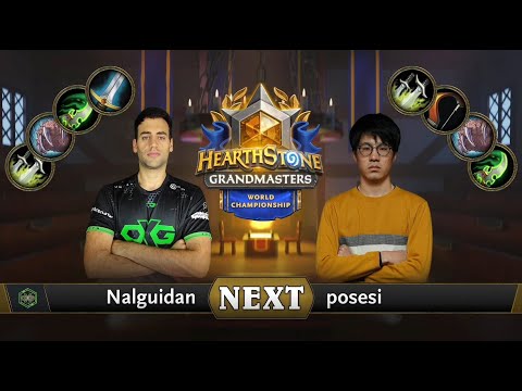 Nalguidan vs posesi | Top 8 Winners | Hearthstone 2021 World Championship