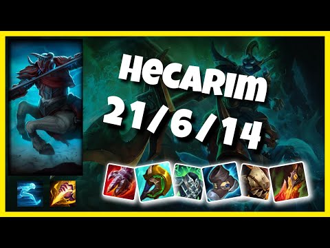 Hecarim vs Kayn NA Challenger JUNGLE (21/6/14) - v11.3