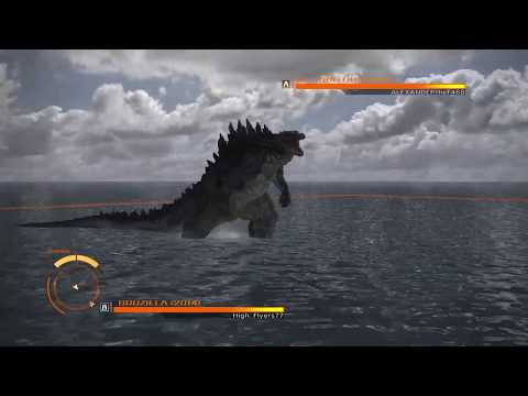GODZILLA PS4: Godzilla 2014 vs King Ghidorah