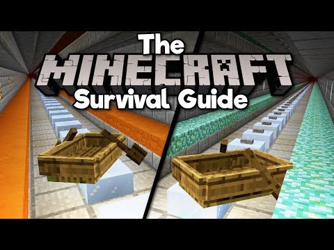 Super Fast Nether Transport! ▫ The Minecraft Survival Guide (Tutorial Lets Play) [Part 90]