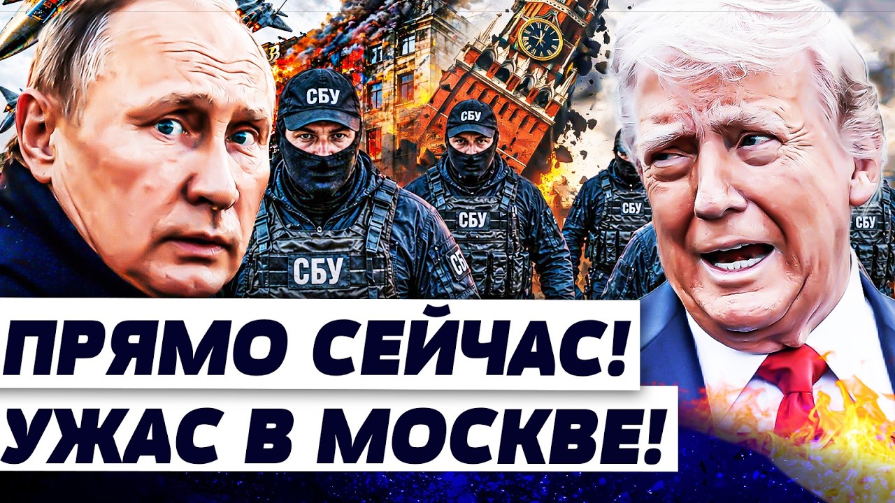 💥В ЭТОТ МИГ! ПУТИН МОЛИТ ТРАМПА О ПОМОЩИ! ВСУ УСТРОИЛИ СТРАШНОЕ! НЕ СПАСЕТ УЖ