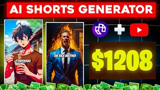 How I Make Viral Shorts With AI 🔥 | For Tiktok Creativity Program & YouTube Shorts