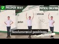 5 Fundamental Positions of Arms and Feet (Proper & Mirrored Tutorial) | Basic Folk Dance