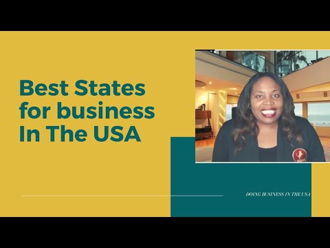 , title : 'Best States for Business in the USA | Business Tips from Dr. Neva'