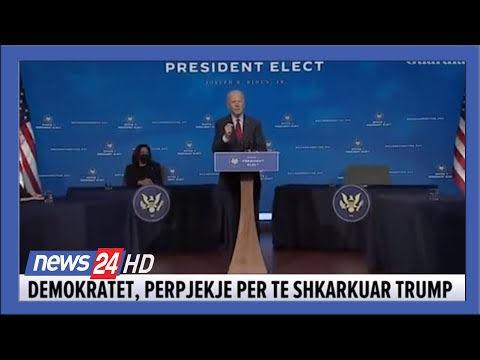 Demokratët vijojnë përpjekjet për të fajësuar Trump lidhur me dhunën në Kongres.Thirrje Mike Pence..