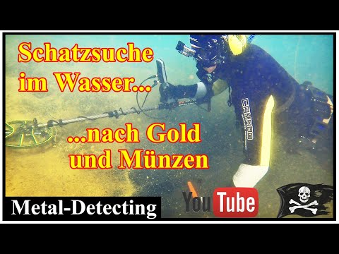 Tauchen nach Schätzen mit Nemo und dem Metalldetektor Equinox 800 nach Gold und Münzen