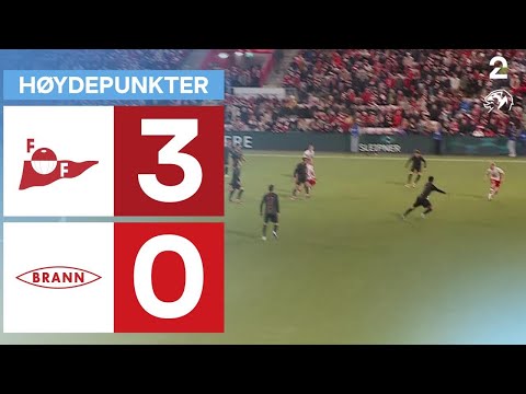 Fredrikstad 3 - 0 Brann - Høydepunkter