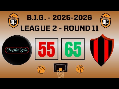 Blue Oysters 55-65 Pagratians (Round11-League2-11/01/2026)