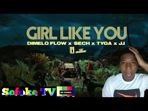 Dímelo Flow, Sech, Tyga, J.I, -Girl Like (videos Oficial) (Reacción)