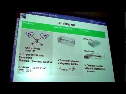 JQI Seminar 10/1/12 - Jorg Wrachtrup