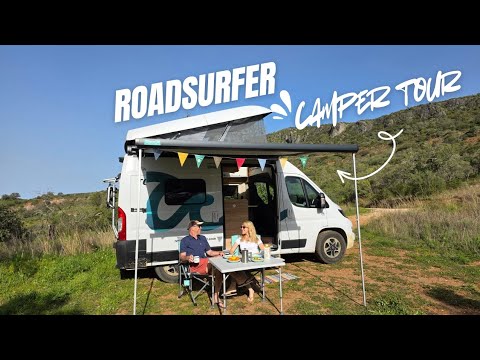 Roadsurfer Campervan Tour: Hymer Ayers Rock, "The Road House" + 12% discount code!!!