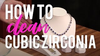 White Cubic Zirconia Platinum Over Sterling Silver Paperclip Necklace 1.00ctw Related Video Thumbnail