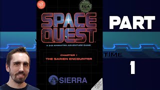 Space Quest I Part 1 (1986) - Sierra's Sci-Fi Comedy Adventure | Video Games over Time
