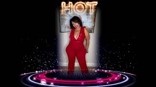 Plus Size Curvy Model Iamingridsmith Holiday Glam Red Jumpsuit