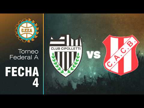 CIPOLLETTI (Río Negro) vs COSTA BRAVA (La Pampa) - Fecha 4 | FEDERAL A