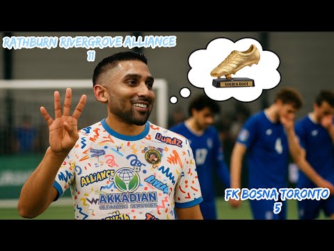 [11-5 Win] Rathburn Rivergrove Alliance VS FK Bosna Toronto - STEVE WITH 4 AS RRA SCORE 11 GOALS!