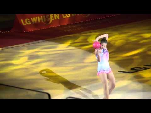 LG Whisen Rhythmic All Stars 2013 Day-2 Alexandra PISCUPESCU Ball