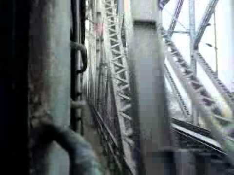 12871 Ispat Express raging through Kolaghat Bridge