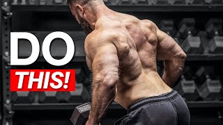 How To Do Dumbbell Rows For A BIGGER THICKER BACK! (THIS WORKS!)