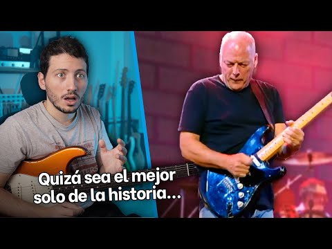 Guitarrista Analiza a David Gilmour (Pink Floyd)