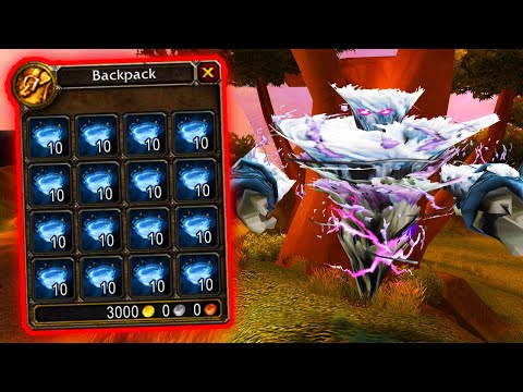 I Farmed 10 Hours of Elemental Plateau and THIS Happened.... (WoW Classic TBC)