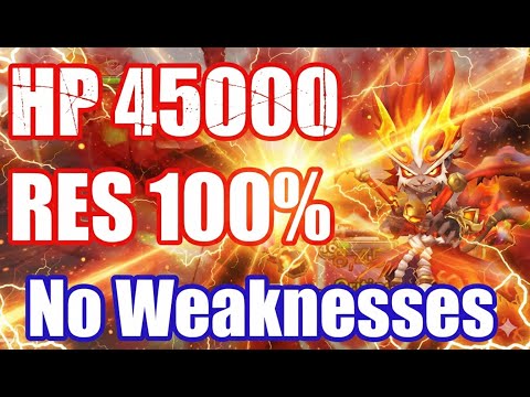 HP 45000 & RES 100%, No Weaknesses Mei Hou Wang Debut😎😎😎【Summoners War RTA】