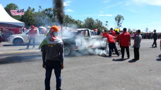 preview picture of video 'Borneo International Drag Racing 2013 - Car 95 - Diesel 4x4'