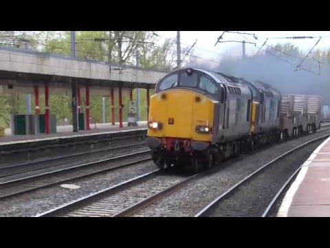 37605/37610 6k73 Sellafield - Crewe flasks, 2nd May 2016