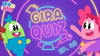 QUIZ DIVERTIDO | ACERTE A RESPOSTA | GIRAQUIZ #40 | PERGUNTAS E RESPOSTAS PRA CRIANÇAS | LEO E LULLY