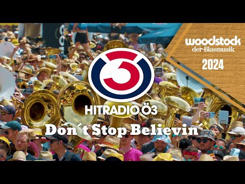 WDB Gesamtspiel 2024 “Don’t Stop Believin’” Hitradio Ö3 Song - Live am Woodstock der Blasmusik 2024