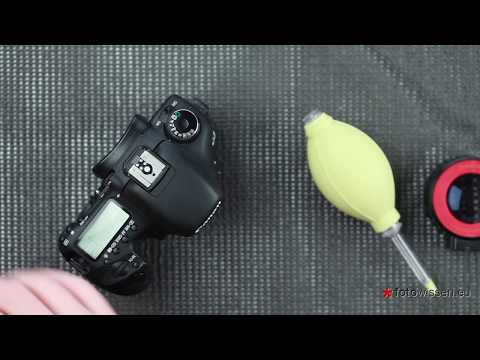 * Videoanleitung Sensorreinigung digitale Kamera - Tutorial Sensor-Reinigung Canon Nikon Fuji Sony