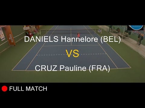 DANIELS Hannelore (BEL) VS CRUZ Pauline (FRA) - Open Super 12 Auray 2023