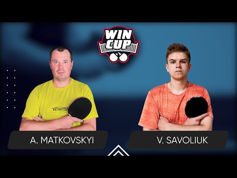 13:00 Andrii Matkovskyi - Volodymyr Savoliuk  West 3 21.06.2024 WINCUP Advanced. TABLE 1