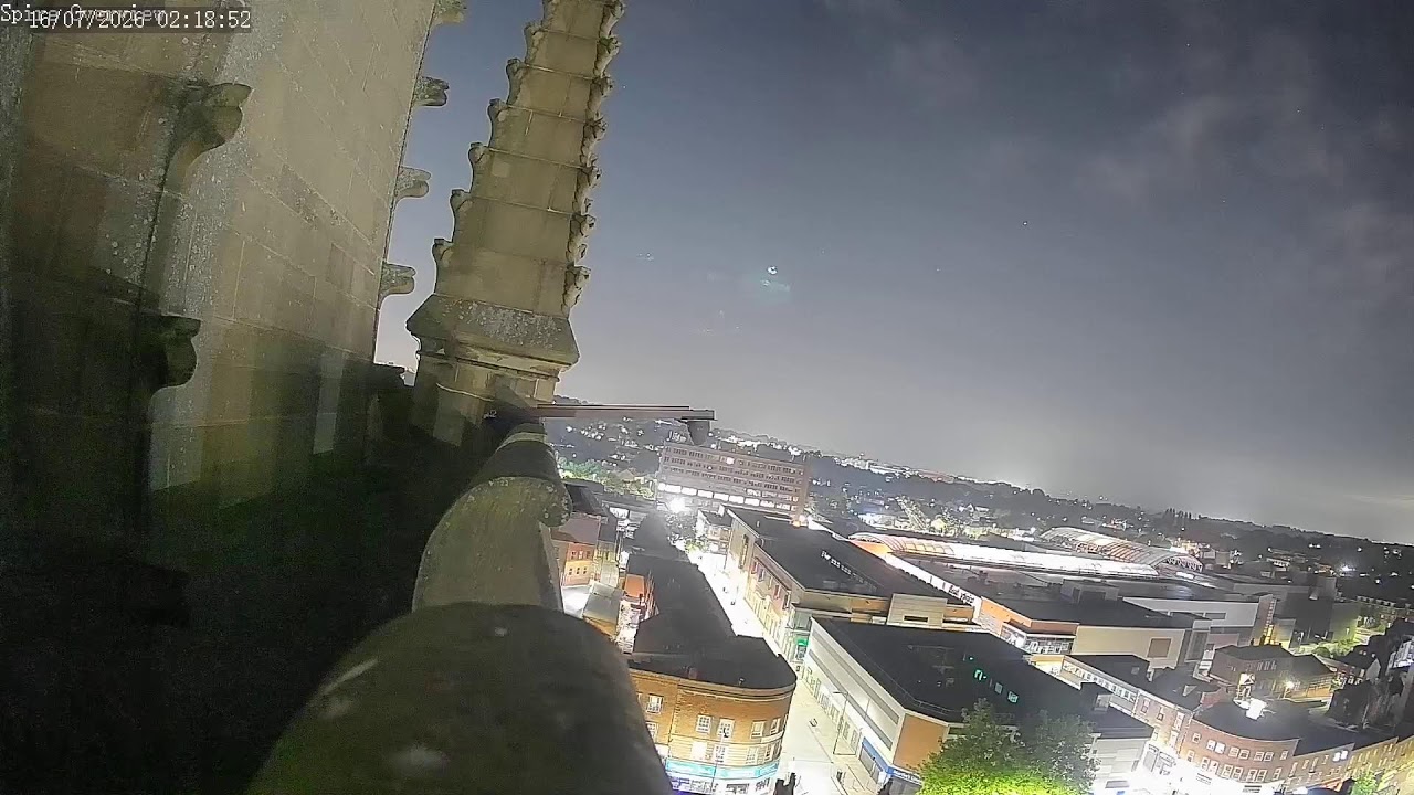 Live webcam view of Wakefield Cathedral Spire Cam