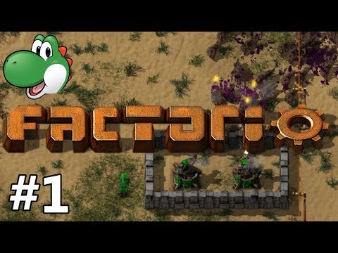 Let's Play Factorio 0.16 - Part 1 [Desert Deathworld Marathon]
