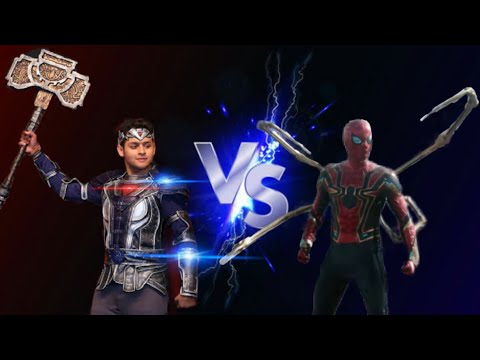 No way home Spider-man vs Baalveer returns || Very short fight