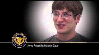 Army Reserve Shout-out: Malachi from Shenandoah HS