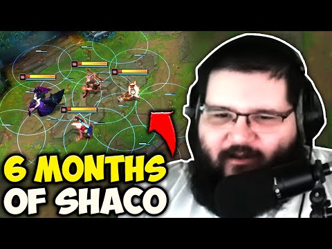 6 Months of Pink Ward Shaco Outplays in 8 Minutes (THE MASTER OF BAITS)