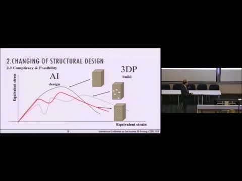 International Construction 3D Printing Conference (iC3dP) - Prof. Feng Peng