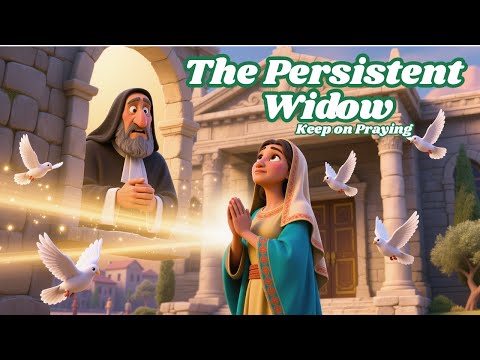 The Persistent Widow | Kids Bible Story about Faith and Prayer (Luke 18:1-8)