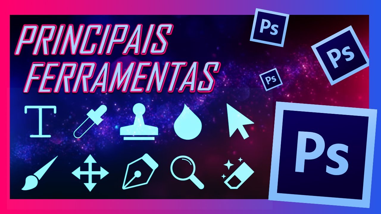 Principais Ferramentas  do Photoshop - Tutorial para Iniciantes
